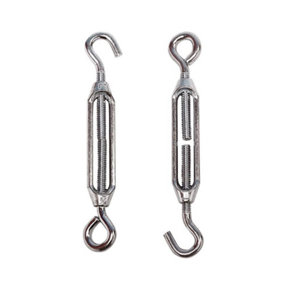 True Products Hook and Eye Barrel Strainer Turnbuckle - Large - 2 pack