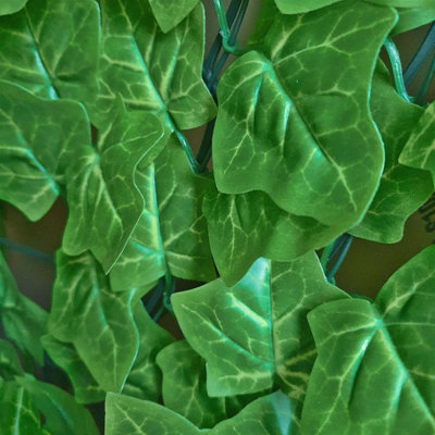Artificial Ivy Leaf Green Hedge Roll 3M X 1M Privacy Hedging Wall Landscaping Garden Fence Uv Fade Protected Decorative Green Decorative Fences Color 1x10m 3 28x32 81ft Size