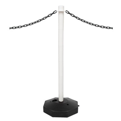 True Products Support Posts and Base for Plastic Chain - White x 1