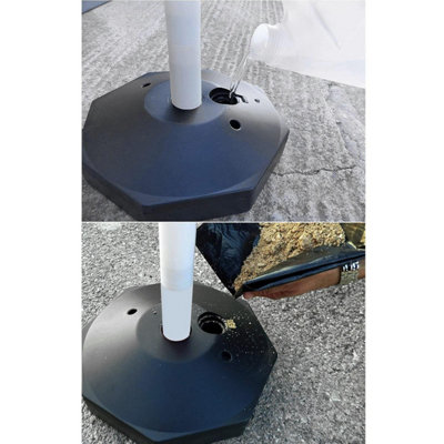 True Products Support Posts and Base for Plastic Chain - White x 2 - 5