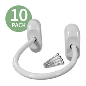 TruMAX Fixed Cable Restrictor (10 Pack) - White