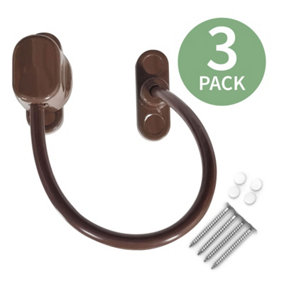 TruMAX Keyless Cable Restrictor (3 Pack) - Brown