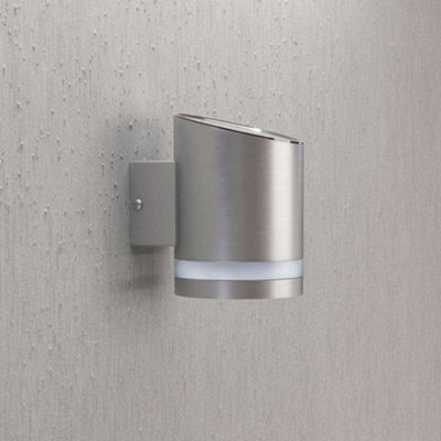 Truro Solar Wall Light (Stainless Steel)