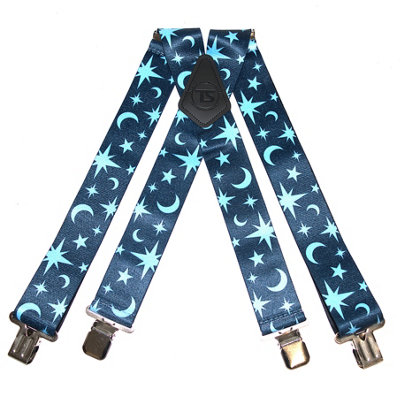 TS Men's Heavy Duty Navy Midnight Trouser Work Braces