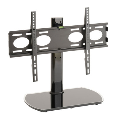 TTAP Tabletop Pedestal TV and Monitor Stand PED64S Swivel and Height Adjustable