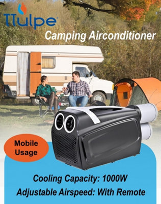 TTulpe CampCool AC-10 Portable Air Conditioner 3410 BTU