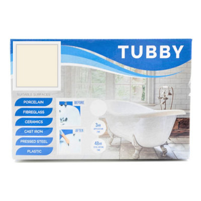 Tubby Bath Resurfacing & Repair Kit, Jasmine, Non-Toxic, Durable ...