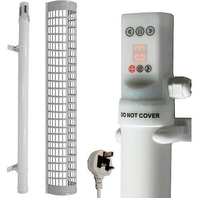 Tubular Heater 180W Low Energy - Tube 95cm And Cage Guard 91cm - Built in Digital Timer