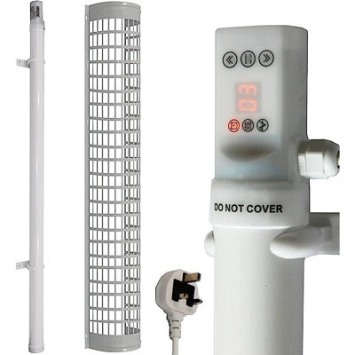 Tubular Heater 240W Low Energy - Tube 125cm And Cage Guard 120cm - Built in Digital Timer Price Comparisons | Compare The Build