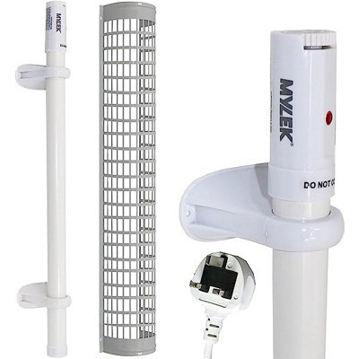 Tubular Heater 90W Low Energy - Tube 71cm and Cage Guard 61cm | DIY at Bu0026Q
