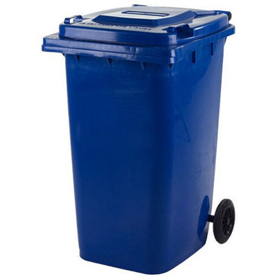 TUFF 240 Litre Wheeled Bin - Blue