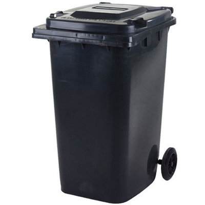 TUFF 240 Litre Wheeled Bin - Dark Grey