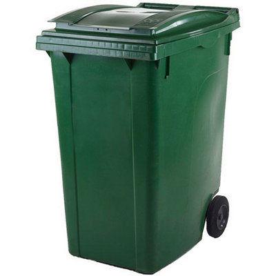 TUFF 360 Litre Wheeled Bin - Dark Green