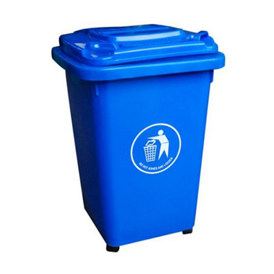 TUFF 50 Litre Wheeled Bin - Blue