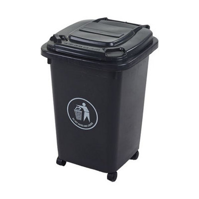 TUFF 50 Litre Wheeled Bin - Dark Grey