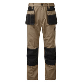 Tuffstuff Excel Trade Work Trousers Stone Brown - 32R