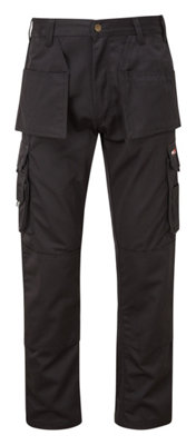 Tuffstuff Pro Trade Work Trousers Black - 42L