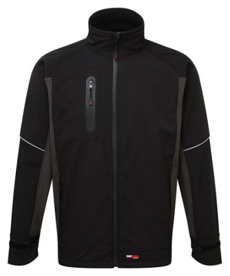 Tuffstuff Stanton Waterproof Softshell Work Jacket Black - L