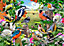Tuftop Large Textured Worktop Saver British Birds 50 x 40cm