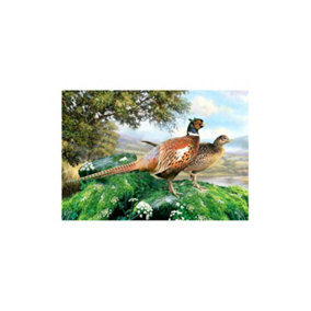 Tuftop Large Textured Worktop Saver Pheasants 50 x 40cm
