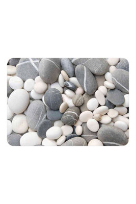 Tuftop Large Textured Worktop Saver Stones 50 x 40cm | DIY at B&Q