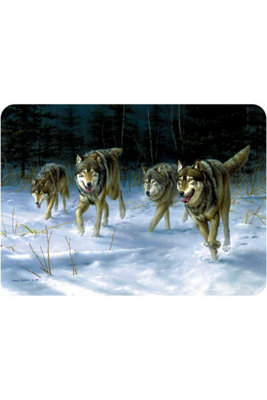 Tuftop Large Textured Worktop Saver Wolves 50 x 40cm