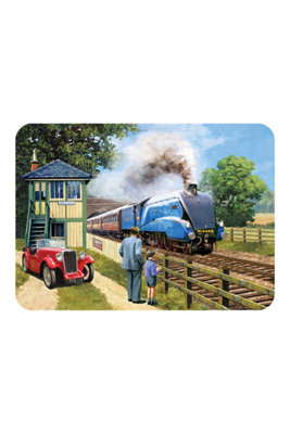 Tuftop Medium Textured Worktop Saver Mallard Train 40 x 30cm | DIY at B&Q