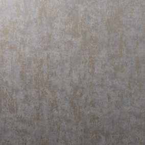 Tulsa Texture Wallpaper Industrial Concrete Charcoal Bronze Distressed Metallic Glitter Shimmer