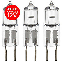 Tungsram Halogen M32 Capsule 50W GY6.35 12V Dimmable Warm White Clear (3 Pack)