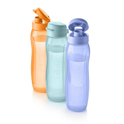 Tupperware Essentials Eco Bottle 3 Piece Set | DIY at B&Q