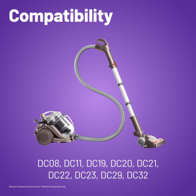 Turbo Brush Floor Tool Adapter Kit for Dyson DC08, DC11, DC19, DC20 ...