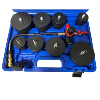 TURBO SYSTEM LEAKAGE TESTER KIT TEST ENGINE LEAK & FOR COOLING SYSTEM HOSES