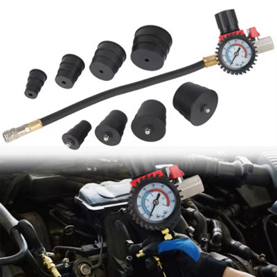 Turbo System Leakage Tester Turbocharger Air Pressure Boost Leak Test Kit