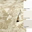 Turin Industrial Wallpaper In Cream And Gold