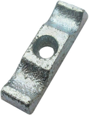 Turn Button Catch 50mm - Bright Zinc Plated Latch Lock for Cabinet, Cupboard, Wardrobe, Gate, Shed, and Door - Pack of 6