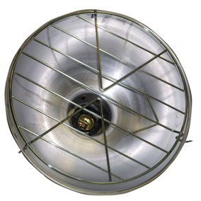 Turnock Heat Lamp With Standard Fitting Silver (One Size)