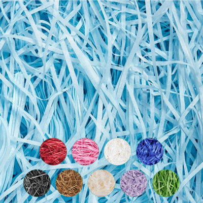 Turquoise Shredded Tissue Paper, Decorative Gift Packaging Hamper ...