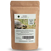 Turtle/Tortoise Grass & Flower Seed Mix - Fast Growing - Bulk Pack 100g - Garden Lawncare Guy