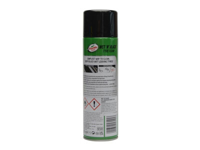 Turtle Wax 53145 Wet 'n' Black Tyre Foam 500ml TWX53145