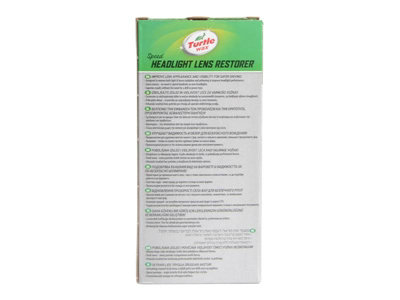 Turtle Wax 53686 Speed Headlight Restoration Kit TWX53686 - 4