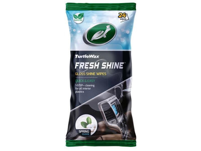 Turtle Wax 54071 Fresh Shine Gloss Wipes