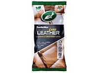Turtle Wax 54072 Luxe Leather Cleaner & Conditioner Wipes (Pack of 24) TWX54072