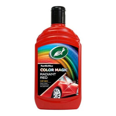 Turtle Wax Color Magic Red Colour Car Polish Restores Paintwork ...