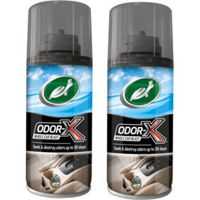 Turtle Wax Power Out Odor-X Kinetic New Car Deodouriser, 100ml, (Pack of 2)