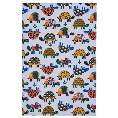 Turtles Animal Print 100% Cotton Tea Towel Price Comparisons | Compare The Build