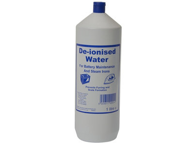 TUW De-ionised Water 1 litre TUW1