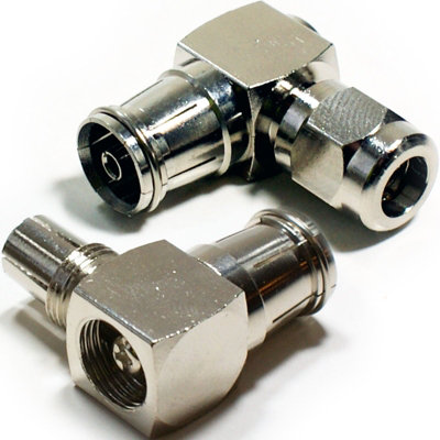 TV Aerial Female Connector Right angled 90 Degree RF Coaxial Socket Price Comparisons | Compare The Build