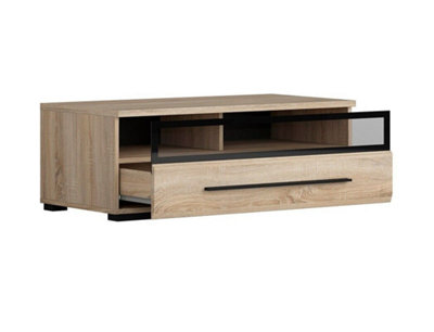 100cm oak deals tv unit