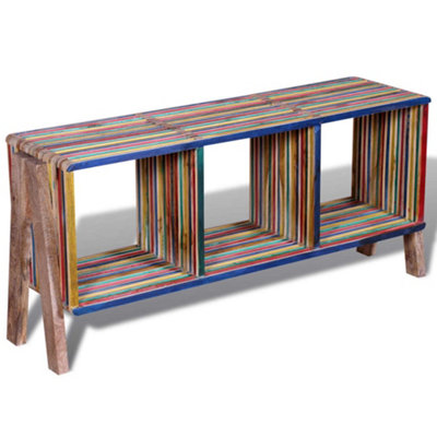 Colorful shop media console