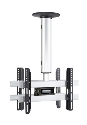 TV ceiling mount CM Silver H. 62 x W. 42 x D. 12 cm